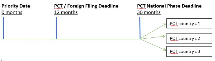 PCT National Phase Timeline